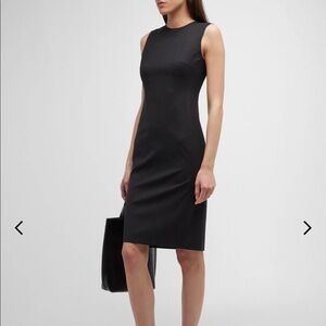 Theory Eano Sleevess Wool Suit Dress